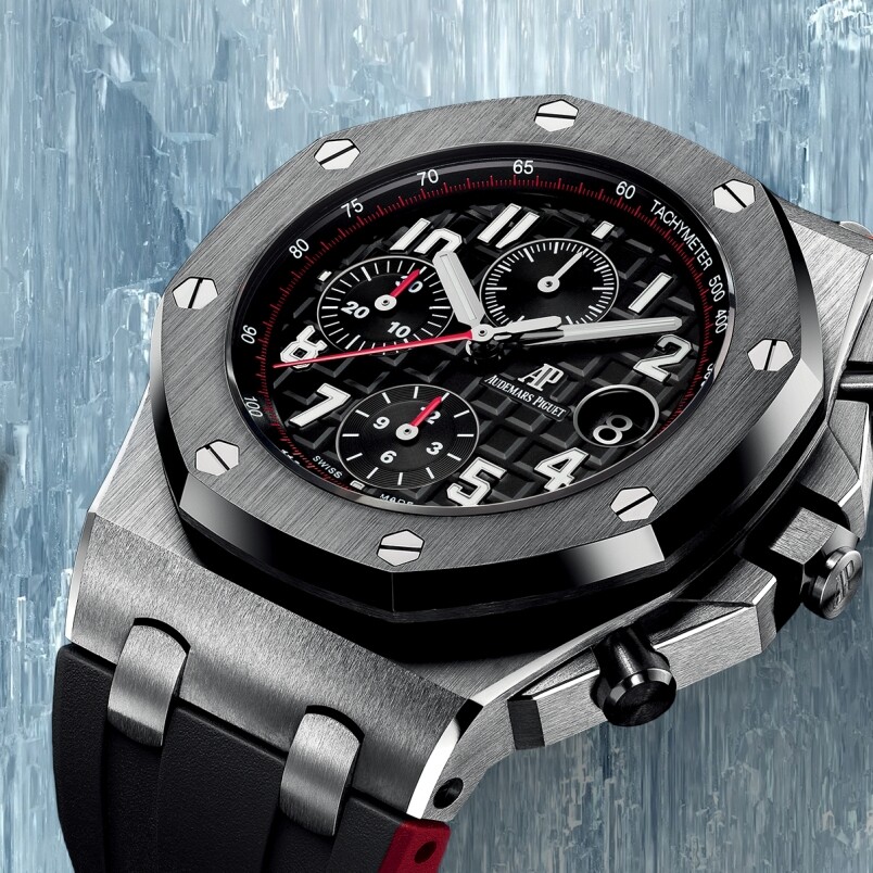 这一枚Audemars Piguet Royal Oak Offshore Selfwinding Chronograph，用上42mm的表壳，对于不少亚洲人而言是极佳的