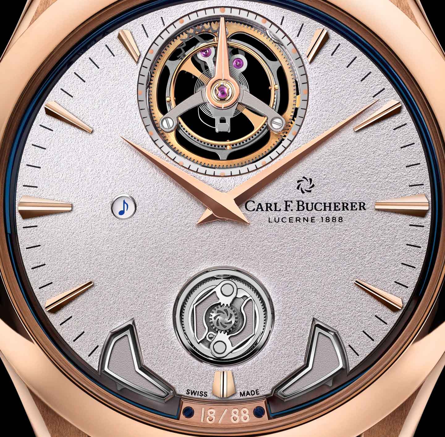 Carl F. Bucherer Manero 三问交响腕表