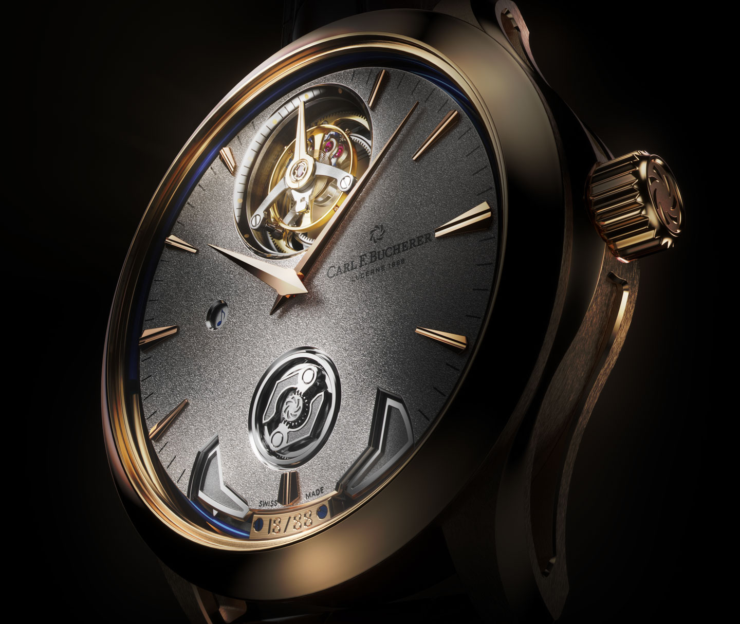 Carl F. Bucherer Manero 三问交响腕表