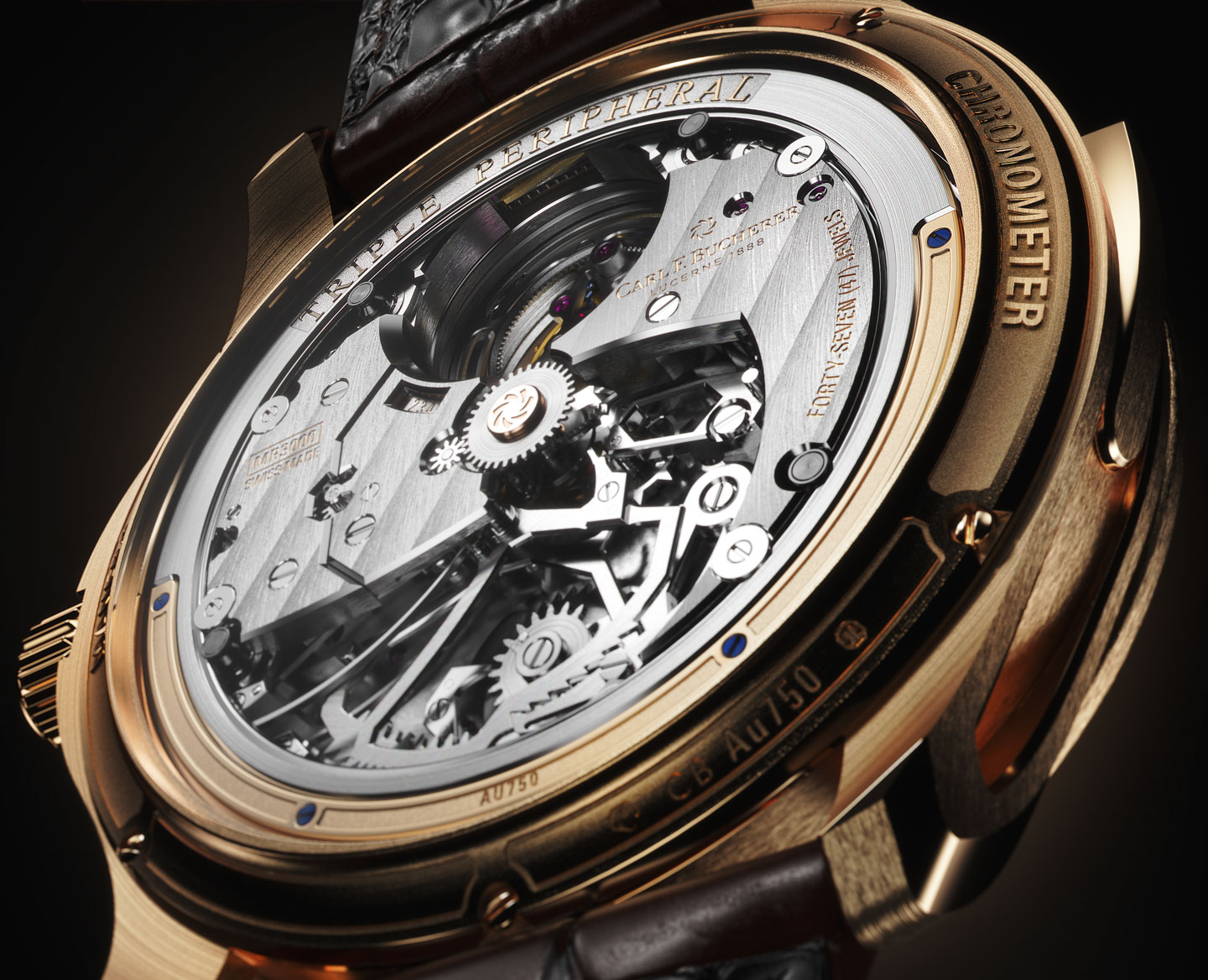 Carl F. Bucherer Manero 三问交响腕表