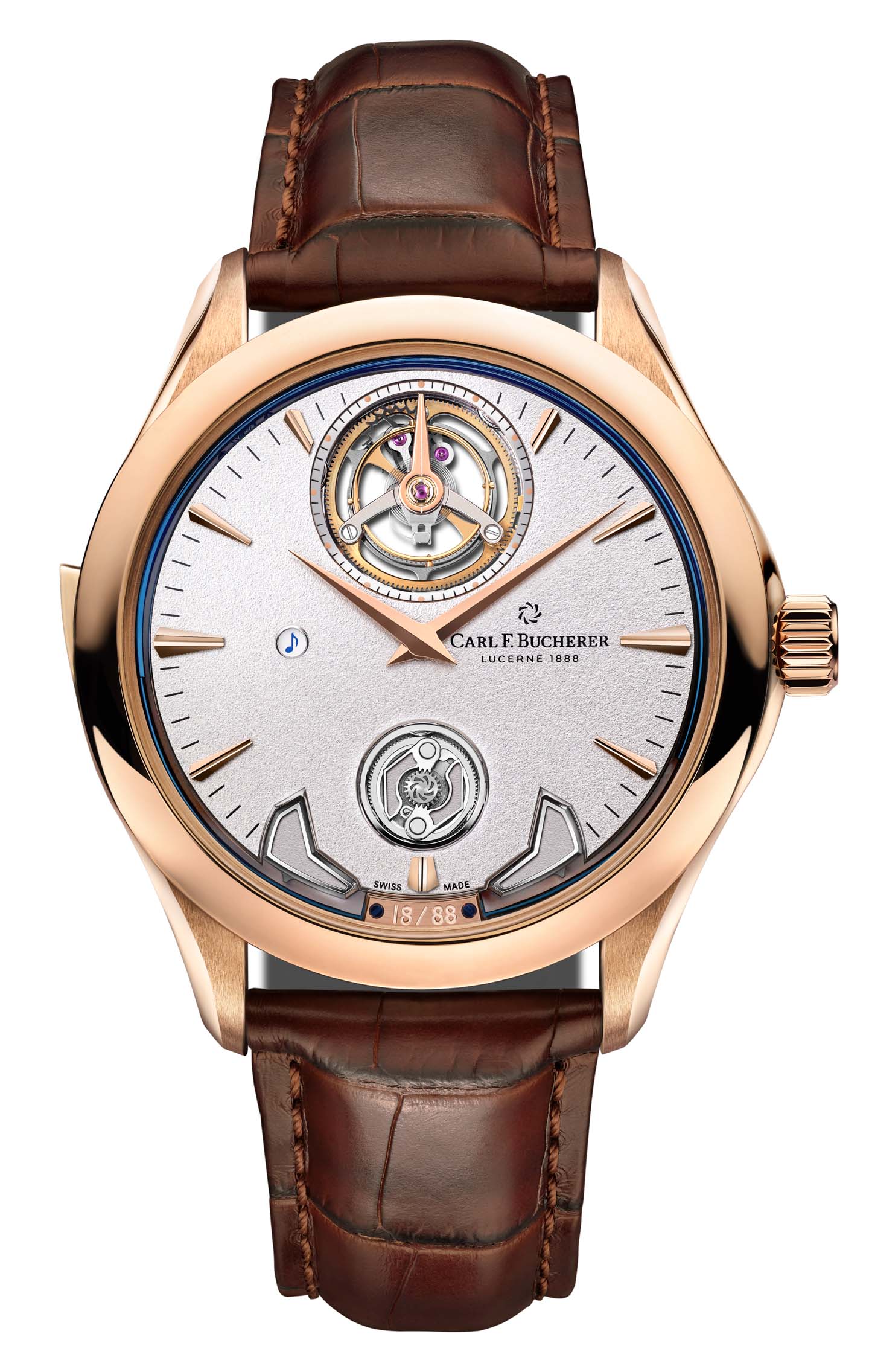 Carl F. Bucherer Manero 三问交响腕表