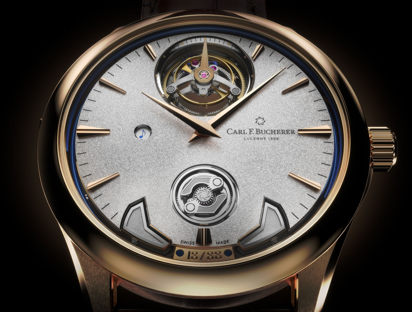 Carl F. Bucherer Manero 三问交响腕表