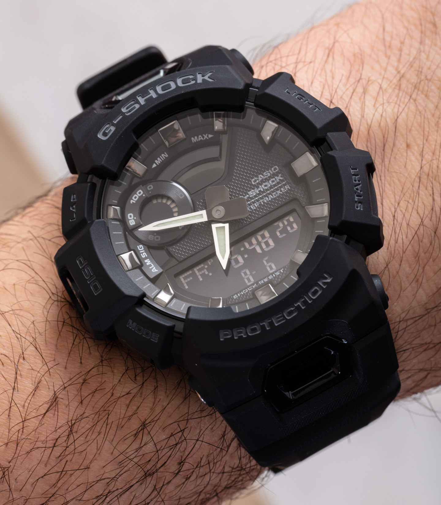 动手：卡西欧 G-Shock POWER TRAINER GBA900 手表