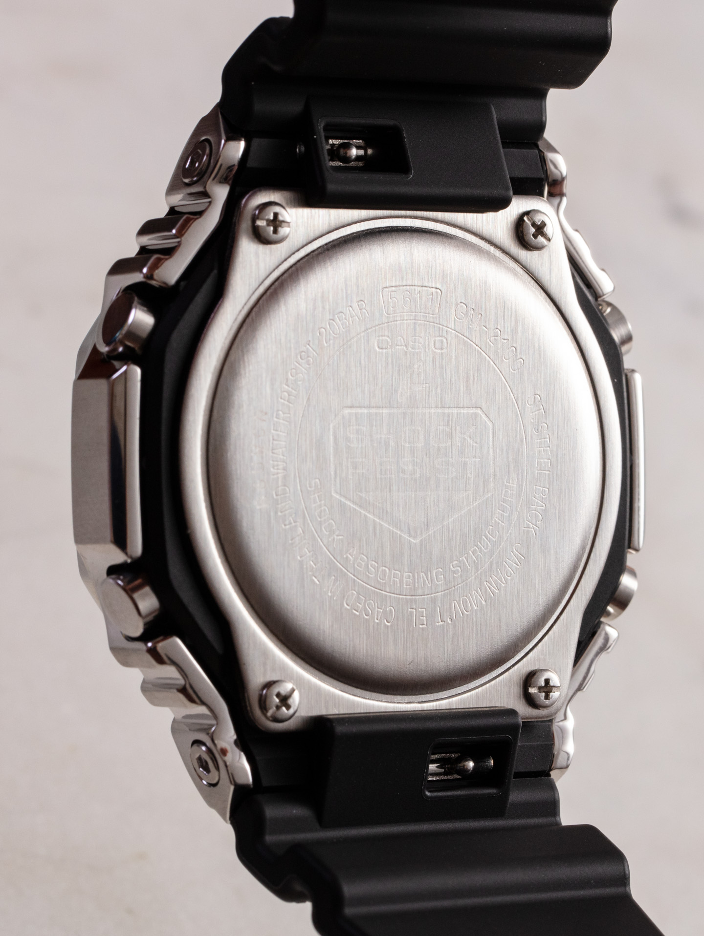 动手：卡西欧 G-Shock GM2100 和 GMS2100 手表