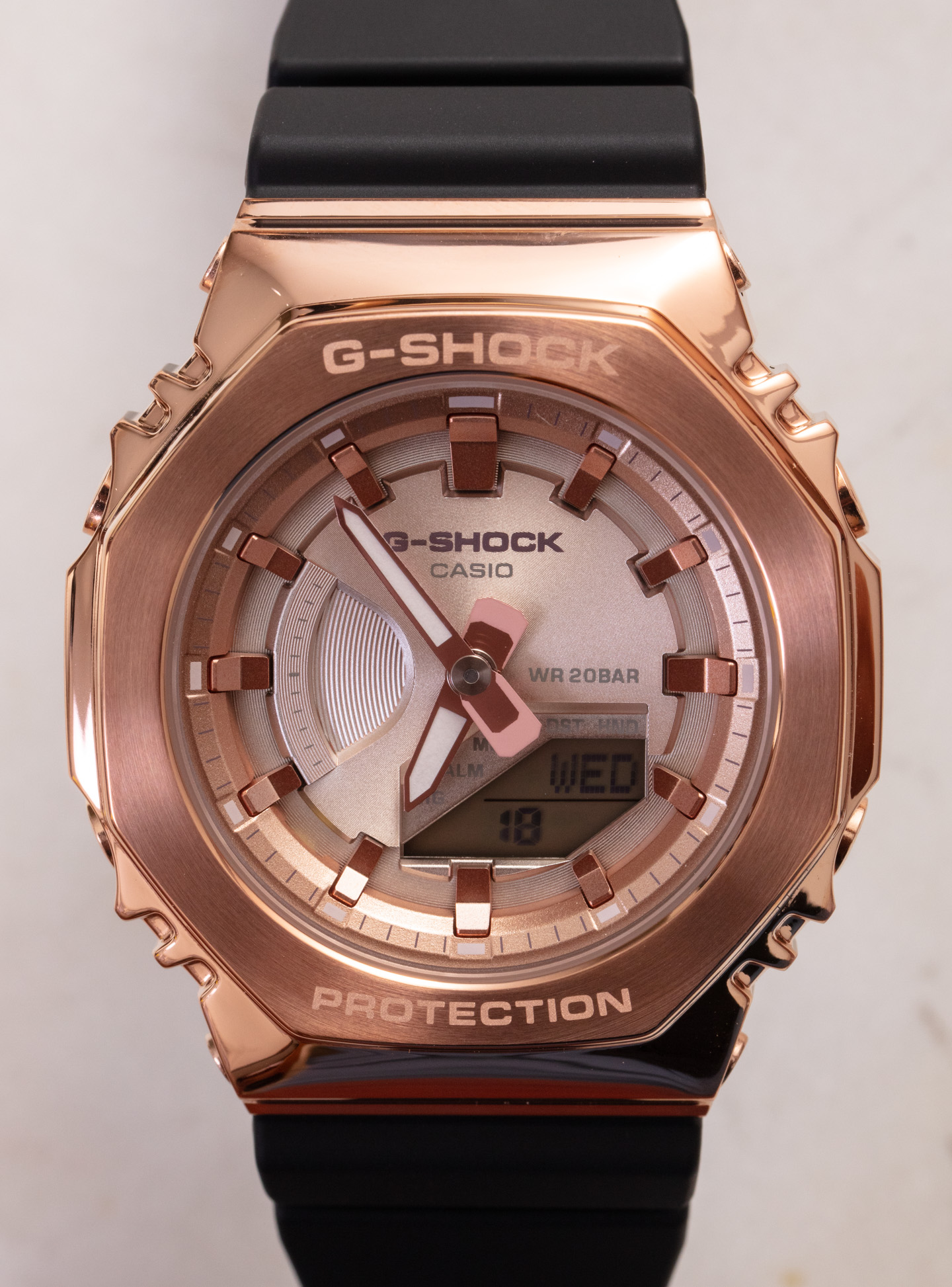 动手：卡西欧 G-Shock GM2100 和 GMS2100 手表