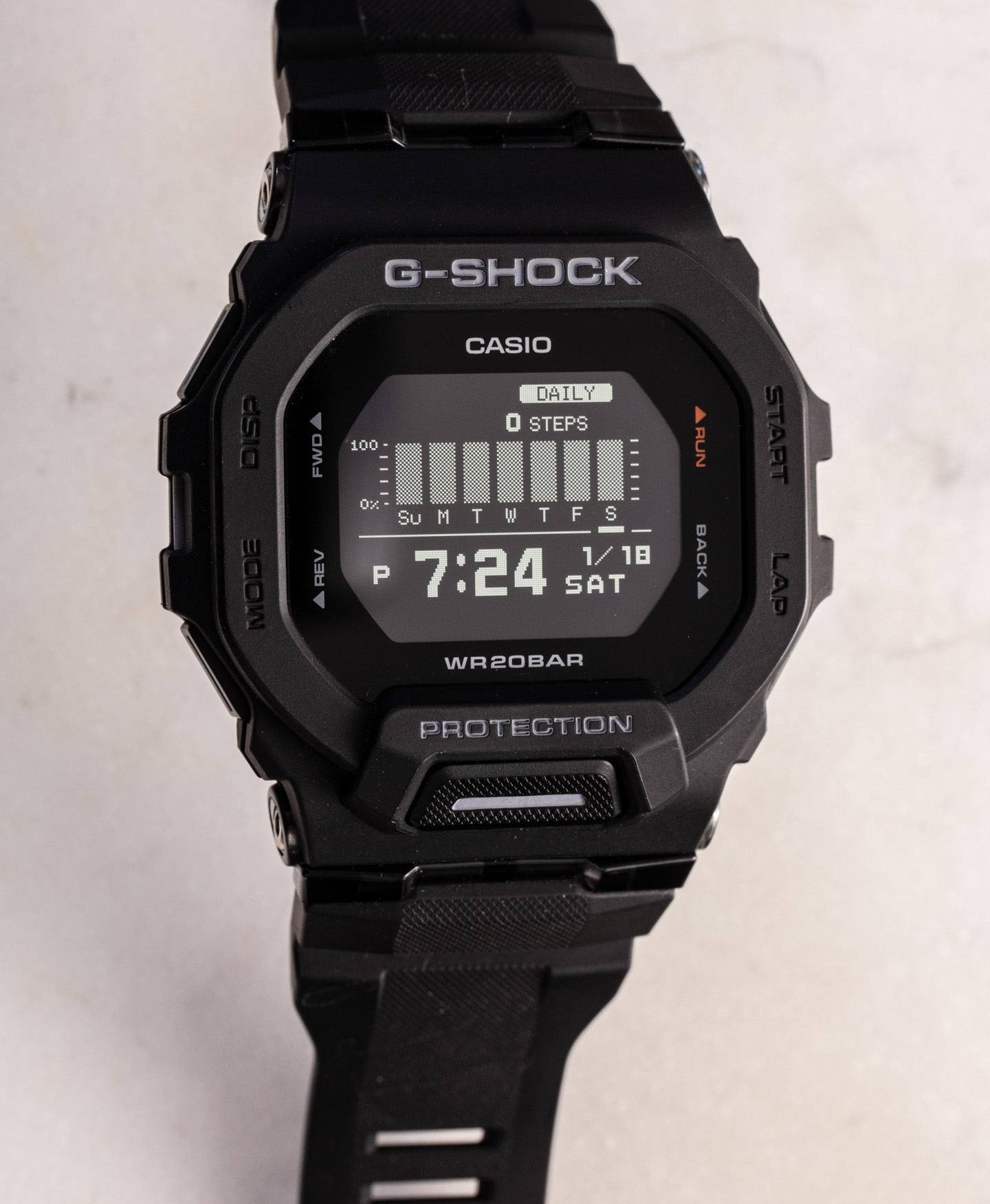 观看评测：卡西欧 GBD200 入门级蓝牙 MiP G-Shock MOVE