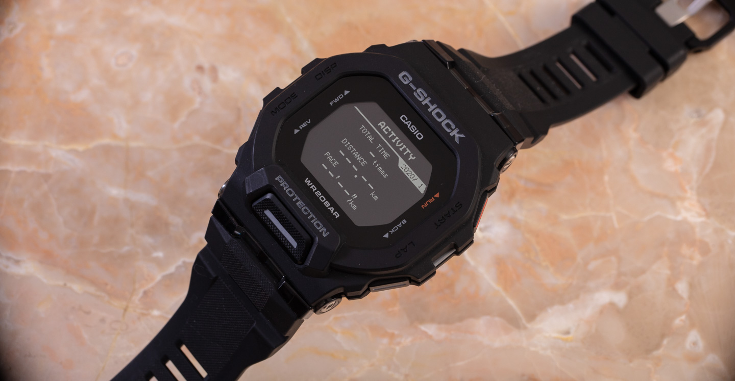 观看评测：卡西欧 GBD200 入门级蓝牙 MiP G-Shock MOVE