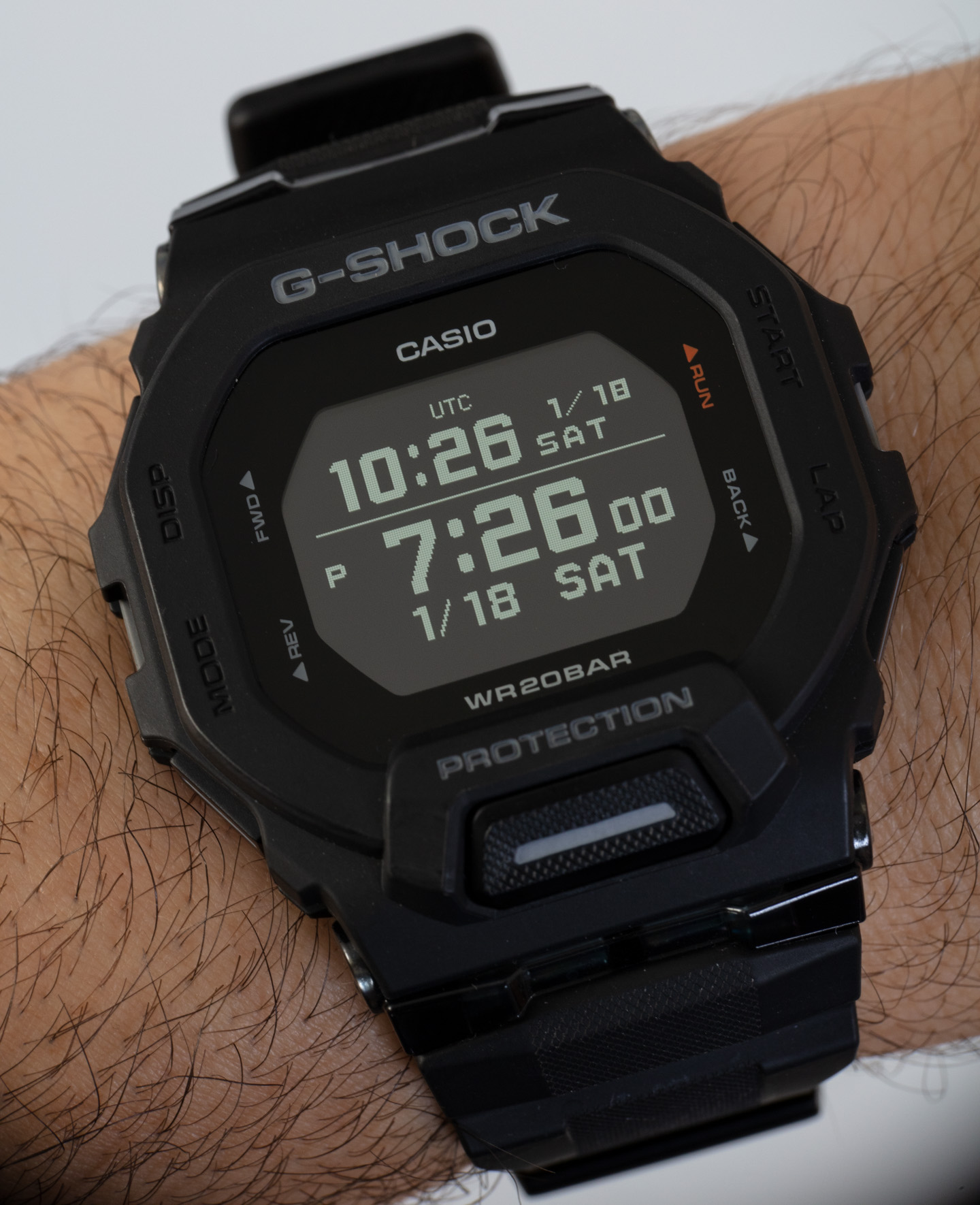 观看评测：卡西欧 GBD200 入门级蓝牙 MiP G-Shock MOVE