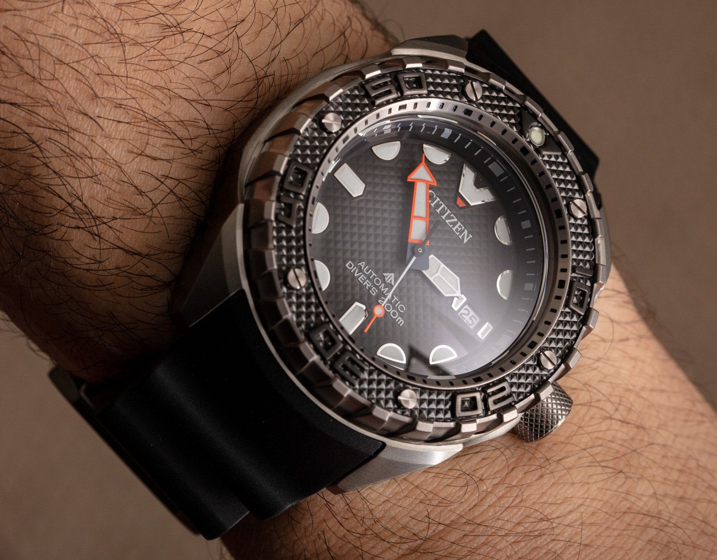 手表评论：Citizen Promaster Mechanical Diver 200M NB6004-08E