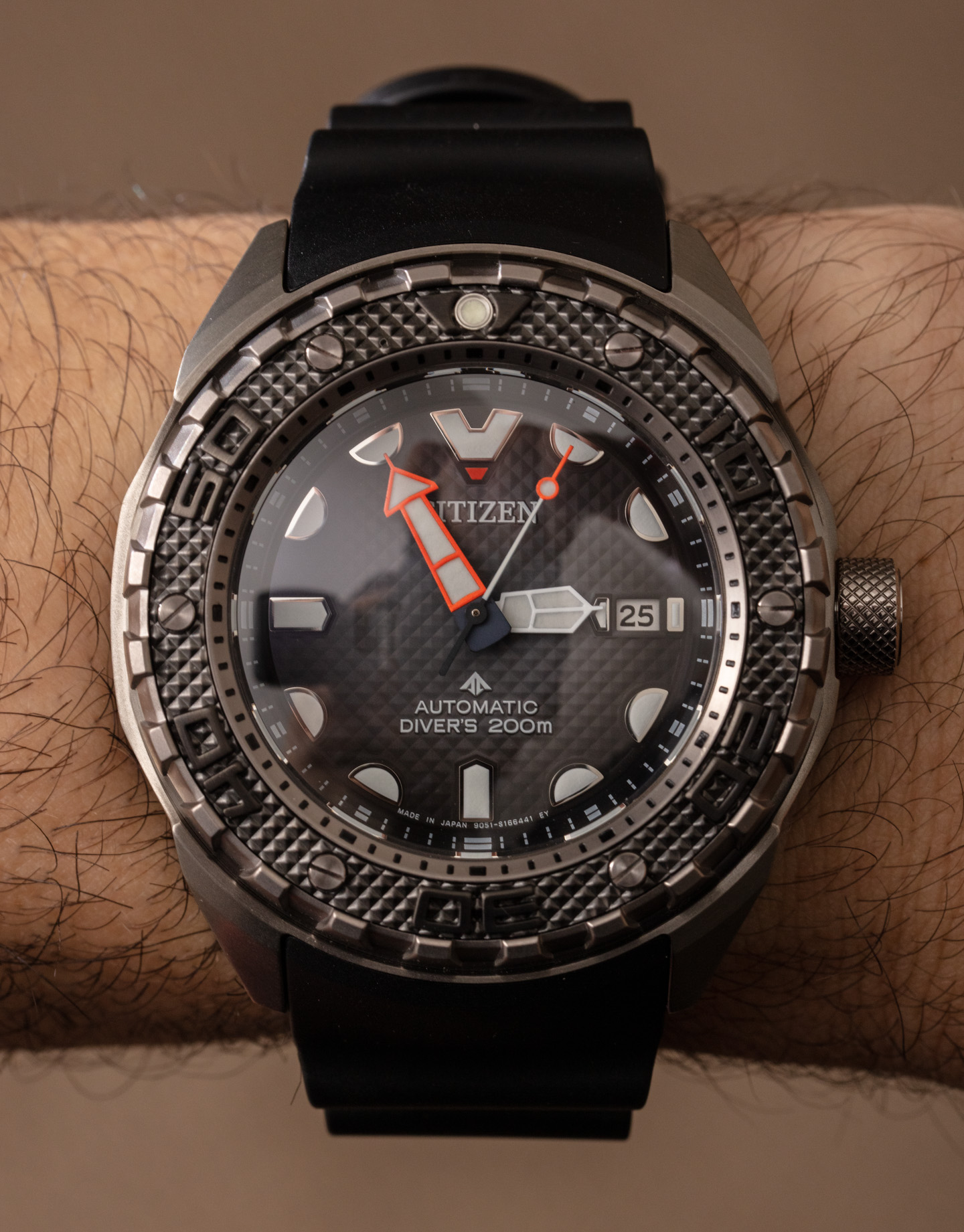 手表评论：Citizen Promaster Mechanical Diver 200M NB6004-08E