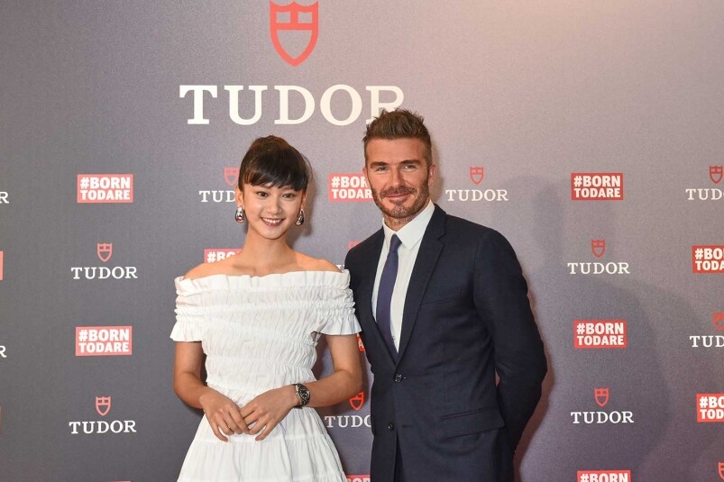 碧咸（David Beckham）今次来港成为全港盛事，多位香港娱乐圈名人及其他贵宾亦应