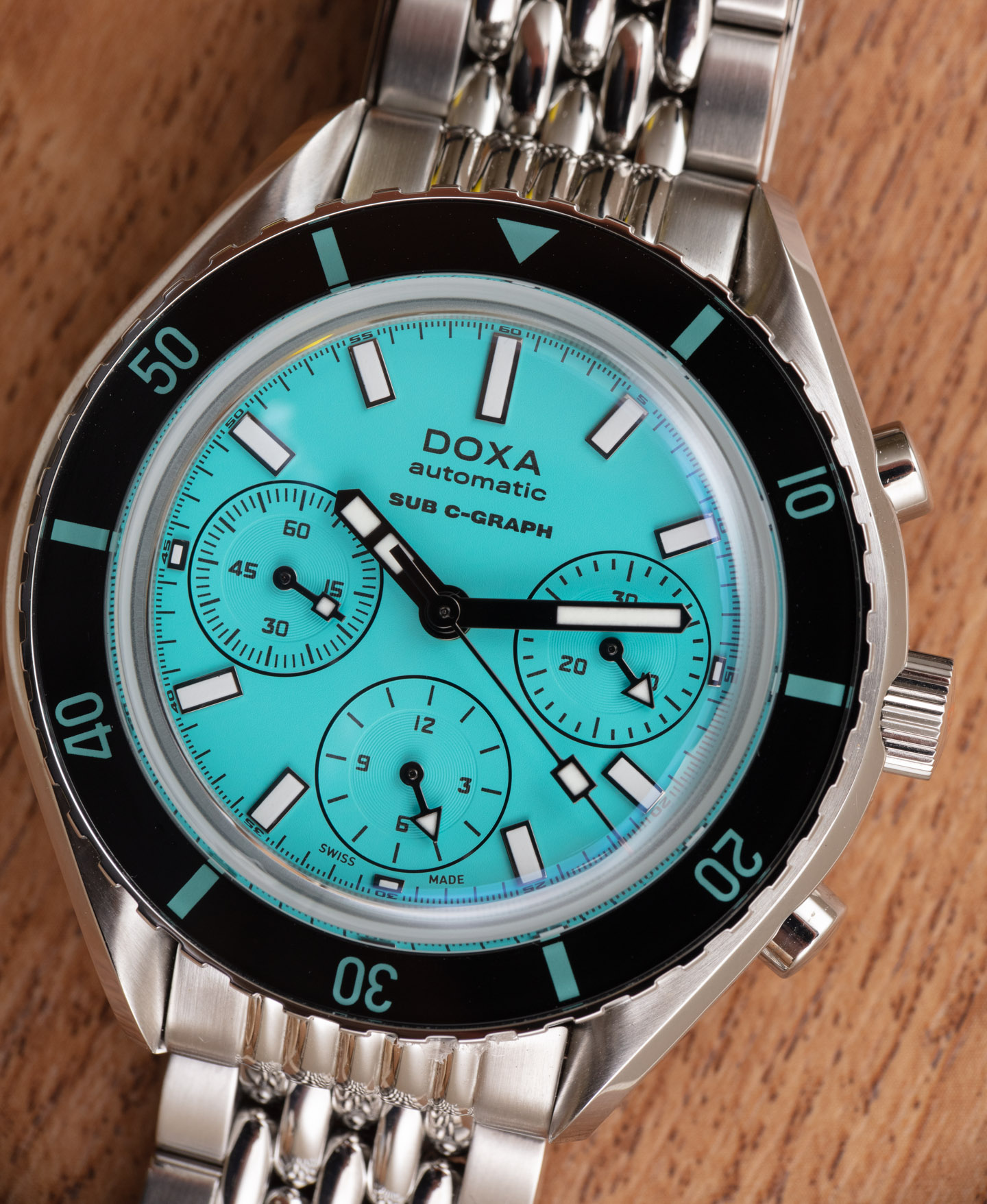 动手操作：Doxa SUB 200 C-Graph 手表