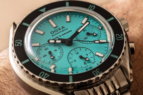 动手操作：Doxa SUB 200 C-Graph 手表
