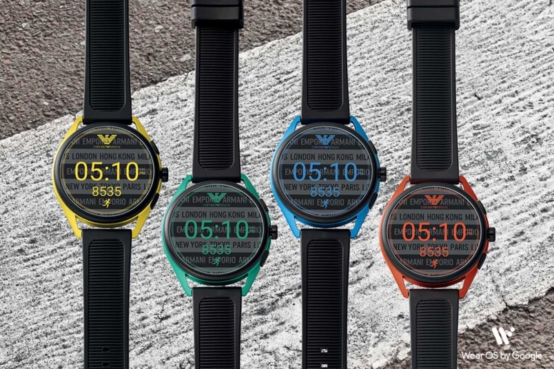 鲜色夺人！ Emporio Armani Connected全新一代Smartwatch 3