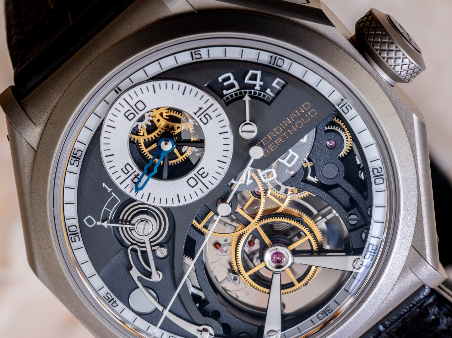 动手首次亮相：Ferdinand Berthoud Chronometre FB RS Skeleton Watch