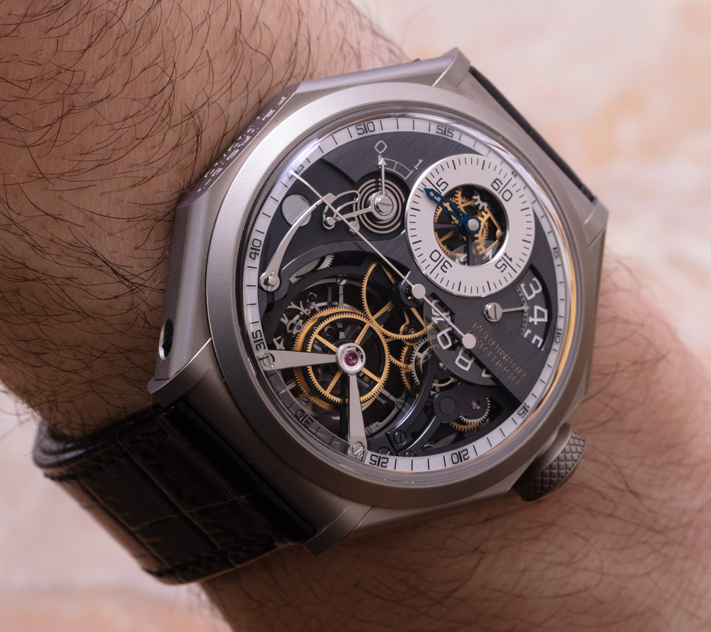动手首次亮相：Ferdinand Berthoud Chronometre FB RS Skeleton Watch