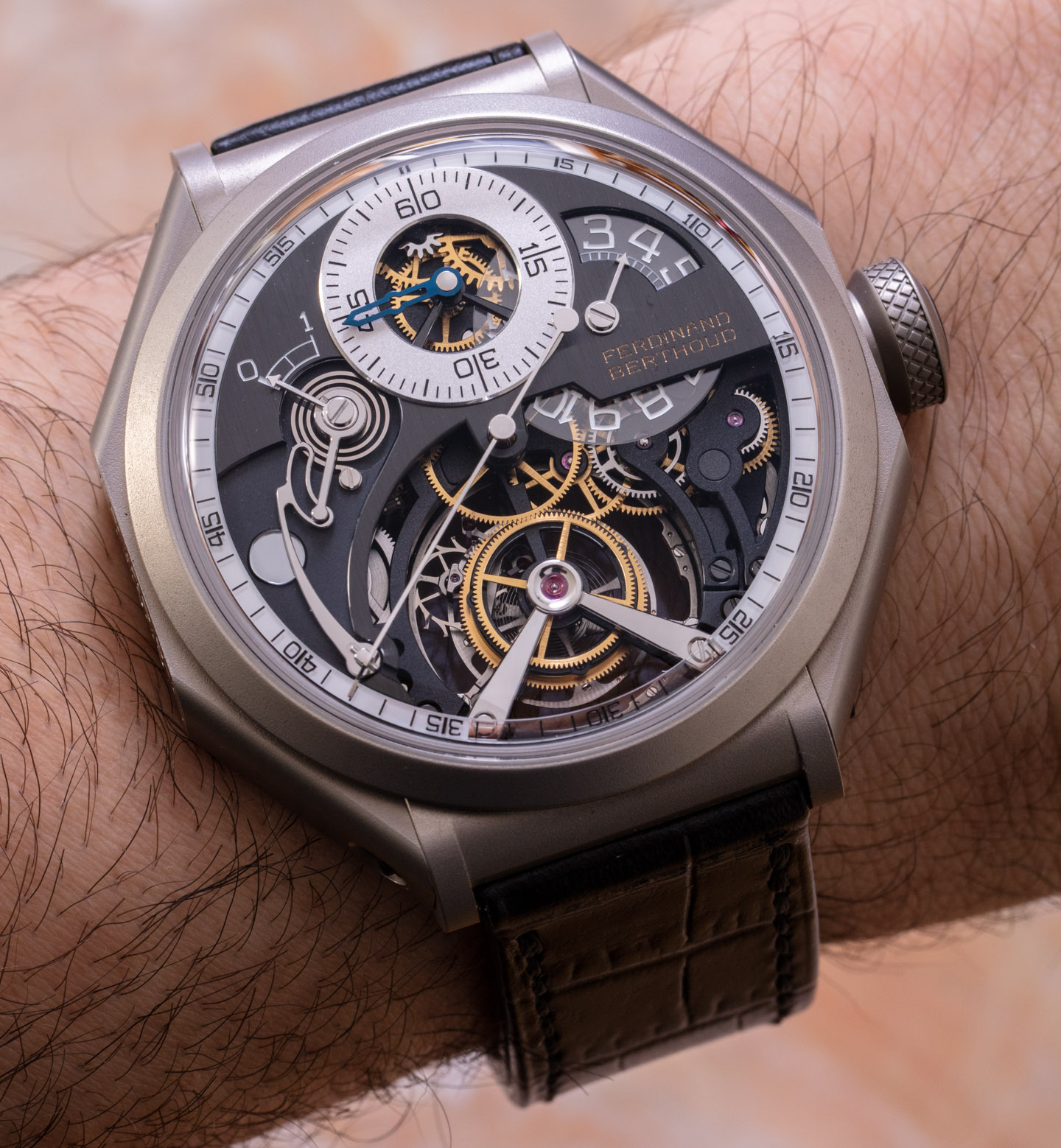 动手首次亮相：Ferdinand Berthoud Chronometre FB RS Skeleton Watch