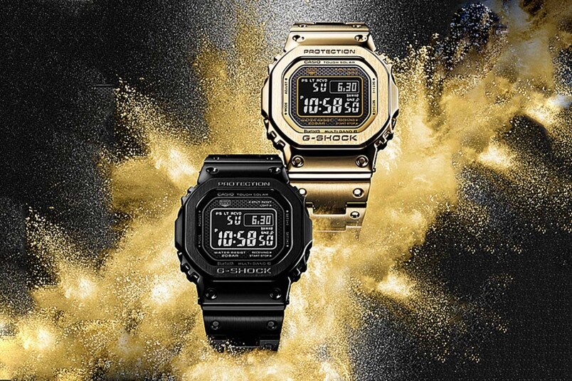 G-Shock GMW-B5000D全新钢版配色登场！ 黑钢与新黑金版本必成焦点！