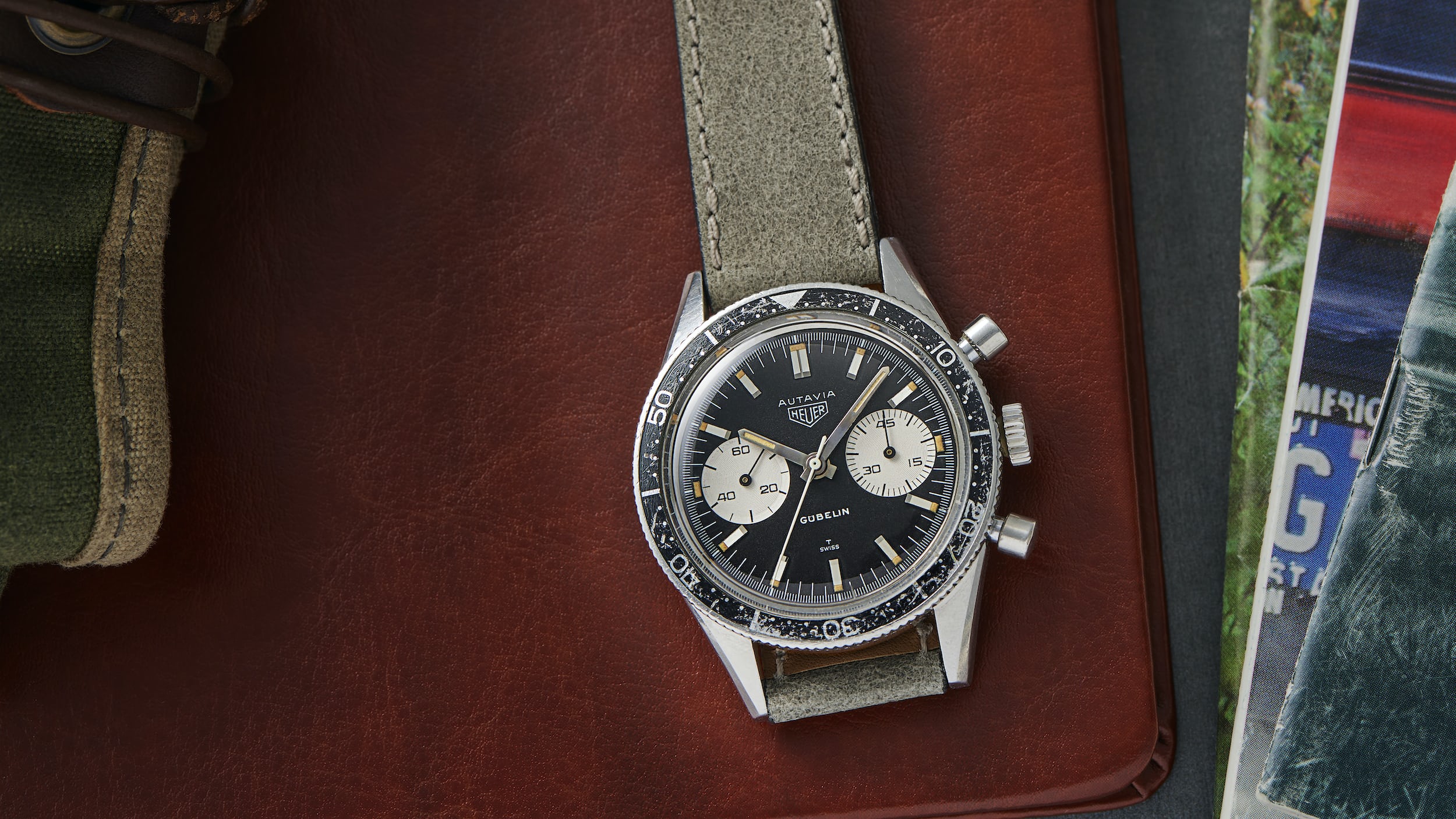 古柏林零售的 1960 年代 Heuer Autavia 'Andretti' 手表和 1980 年代百达翡丽 Golden Ellipse