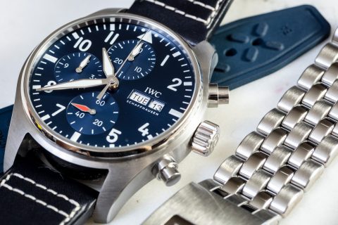 手表评论首次亮相：IWC 飞行员计时码表 41