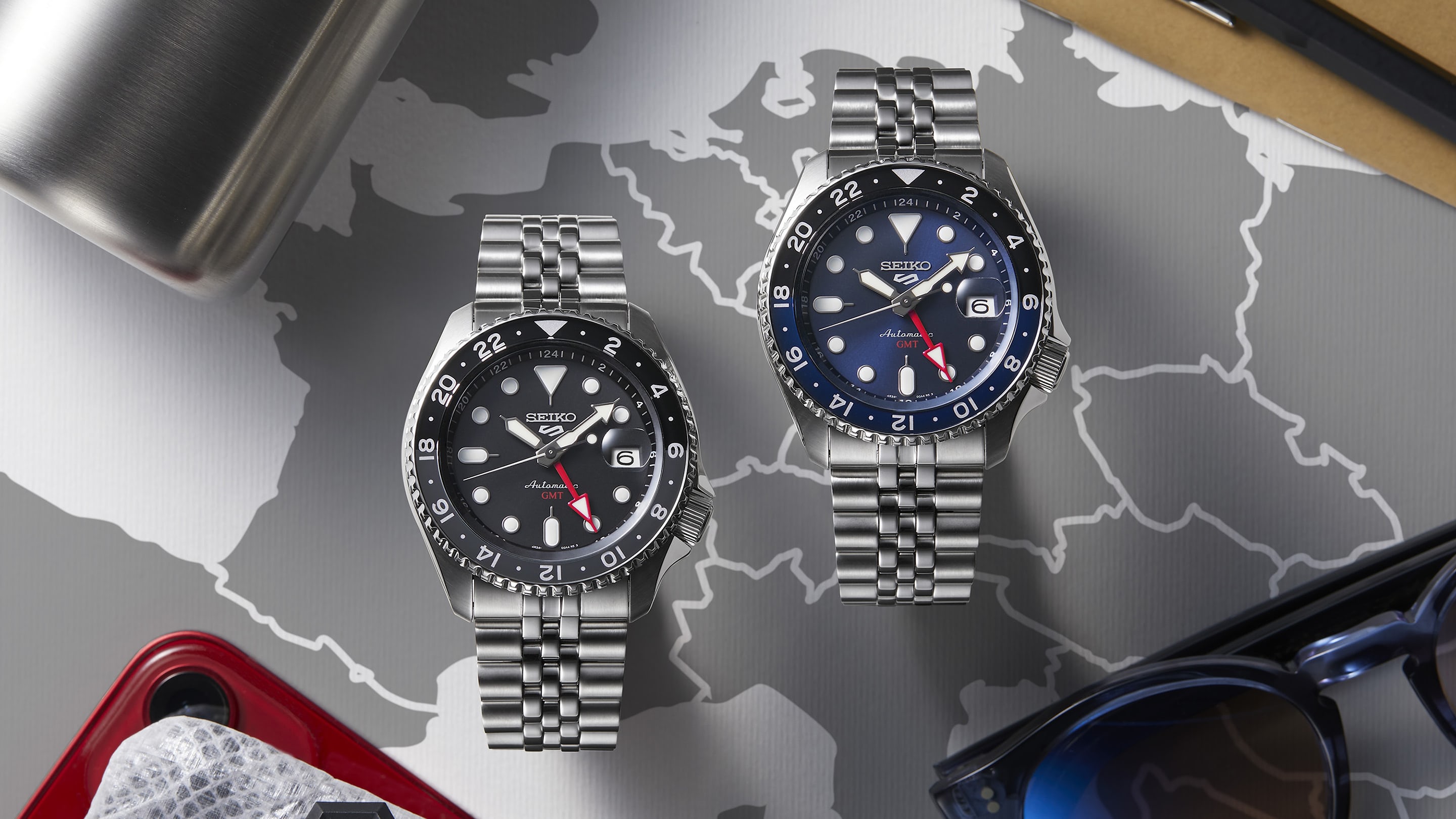 Seiko 5 Sports GMT 系列推出您梦想中的旅行就绪 SKX