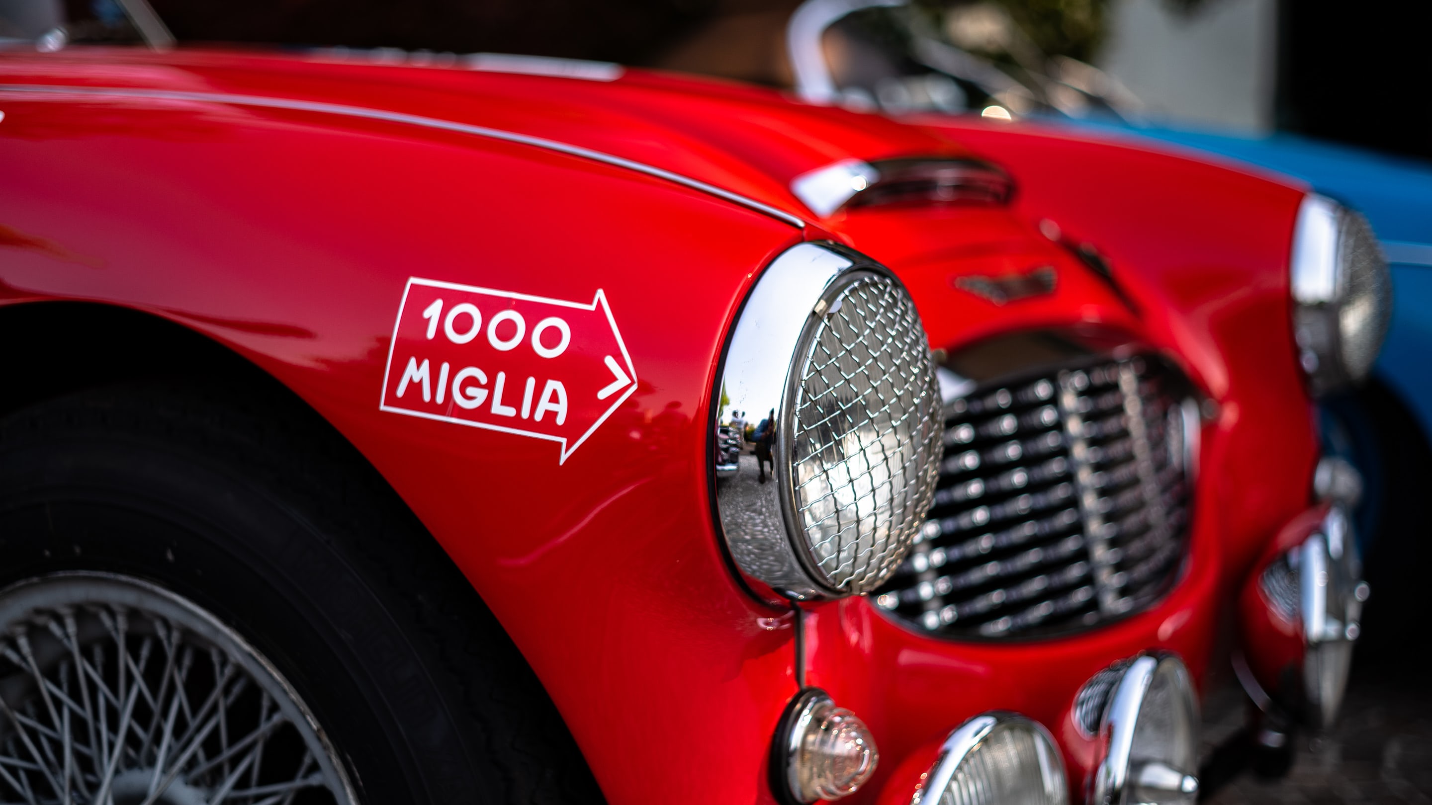 图片报道在 2022 Mille Miglia 与时间赛跑