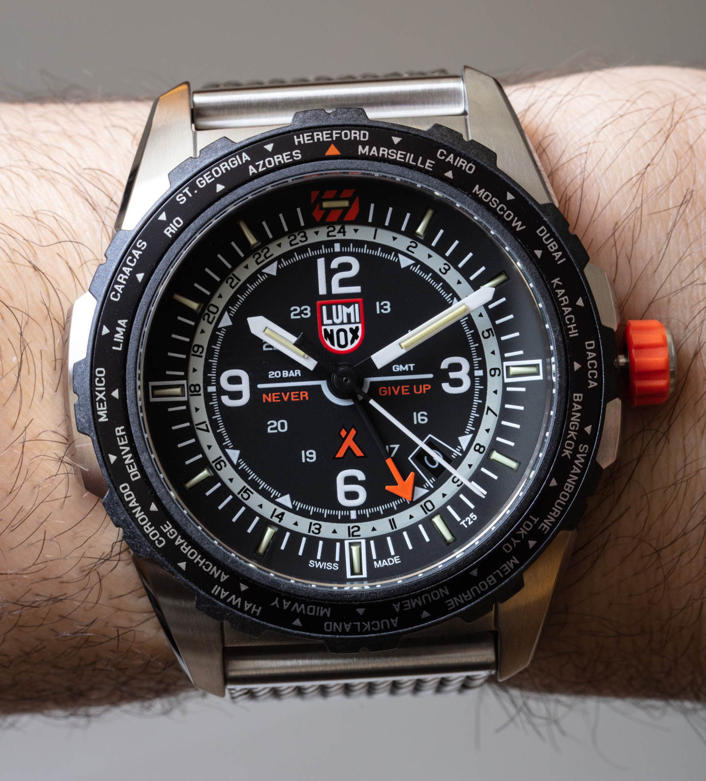 手表评论：Luminox Bear Grylls Air 系列 GMT 3762