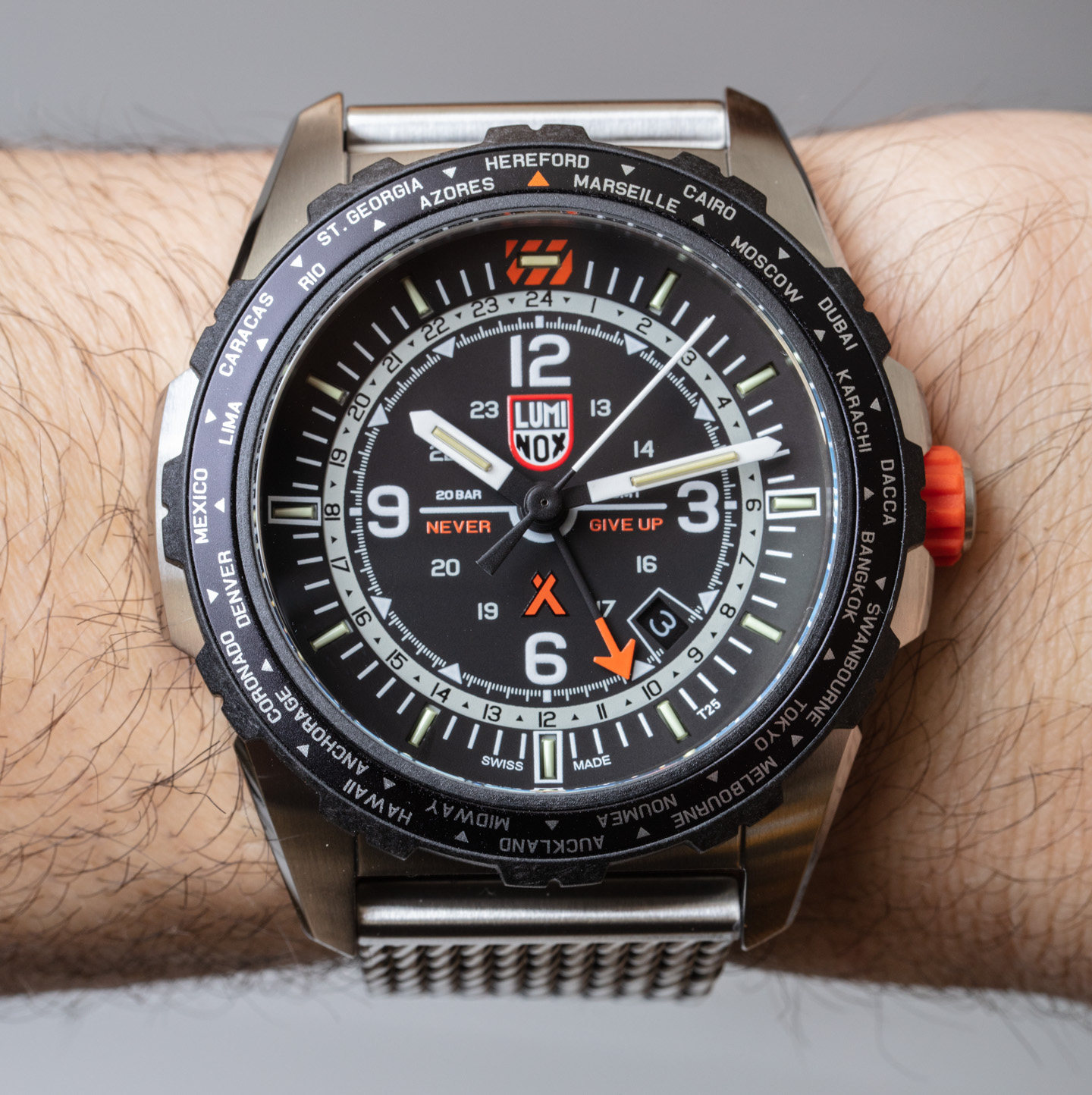 手表评论：Luminox Bear Grylls Air 系列 GMT 3762