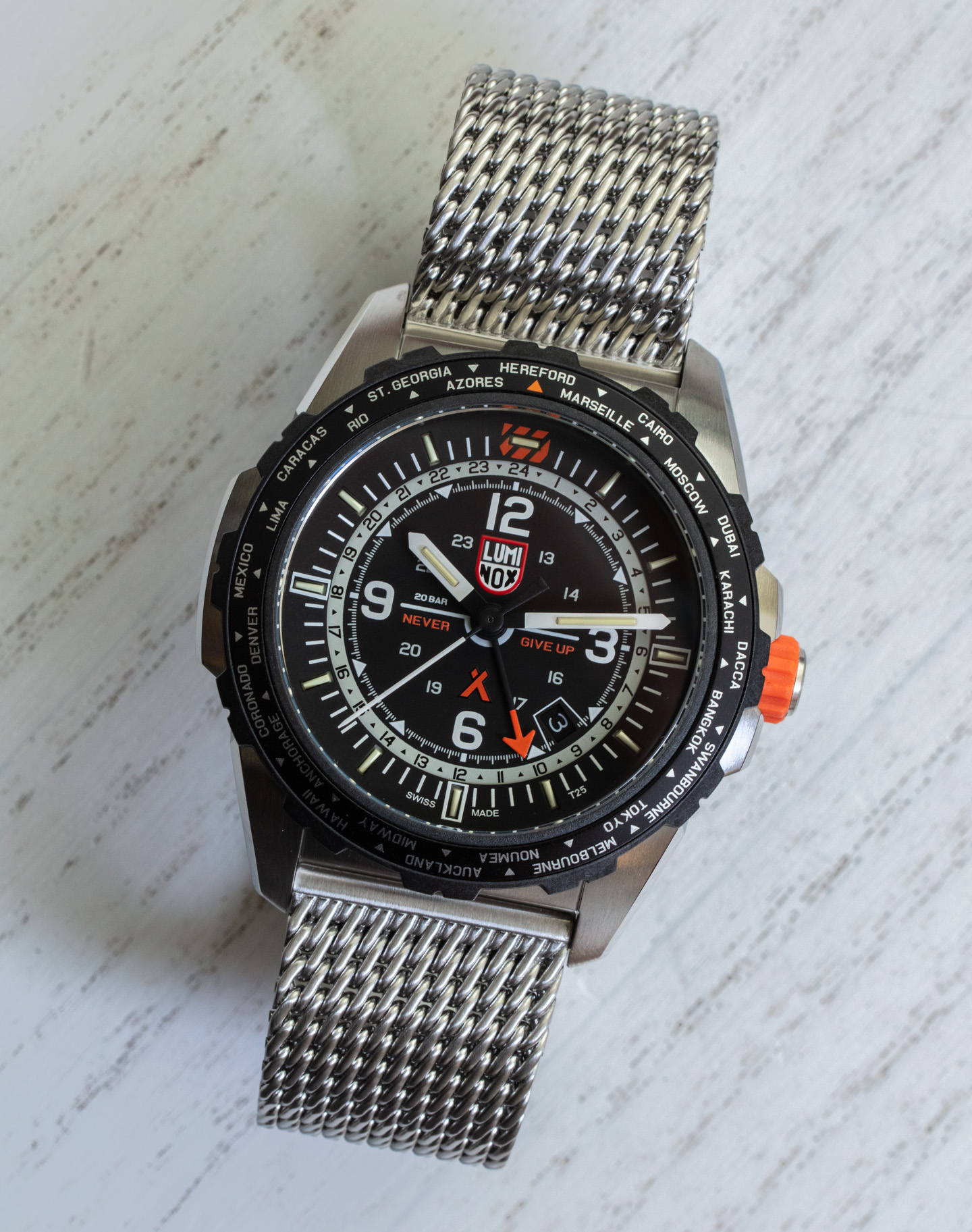 手表评论：Luminox Bear Grylls Air 系列 GMT 3762