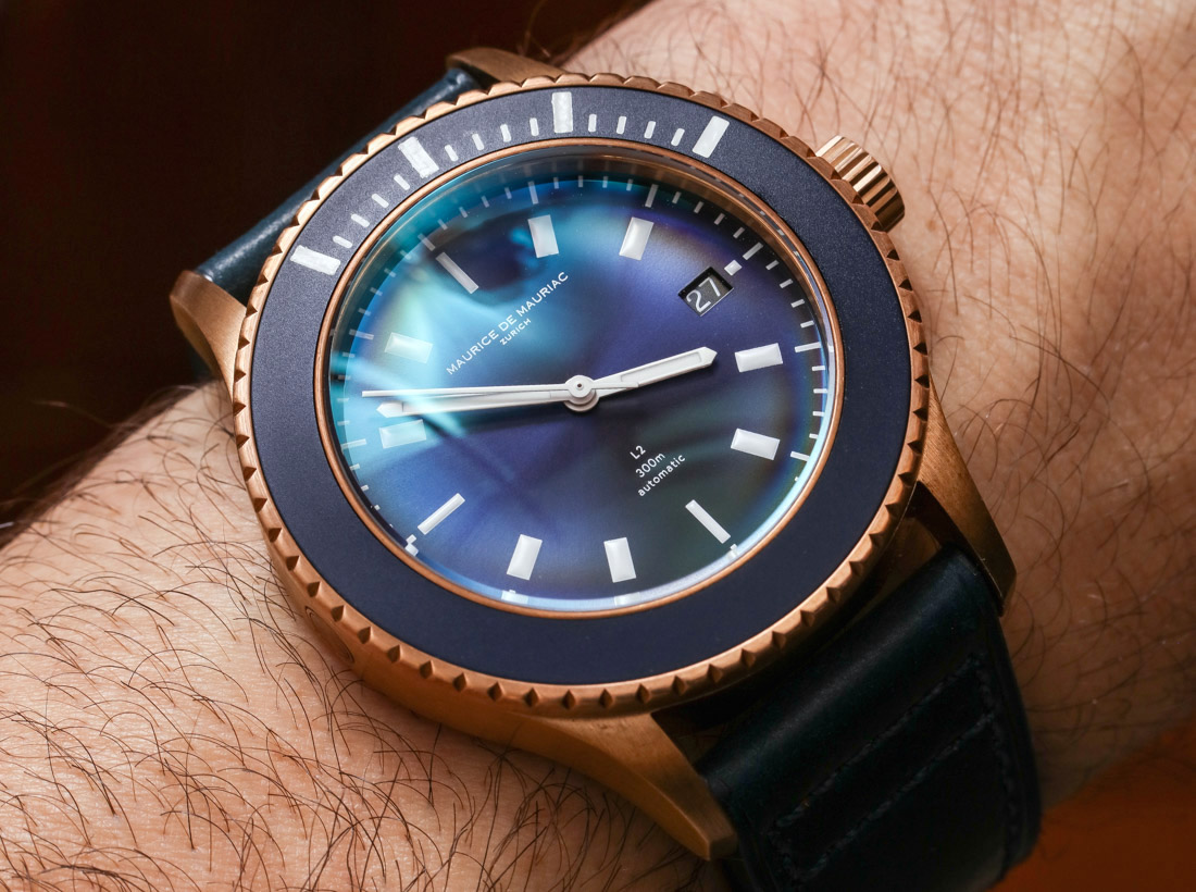 Maurice De Mauriac L2 Diver Bronze Watch Review