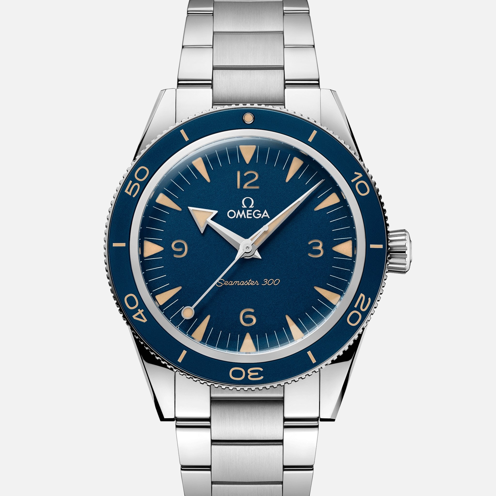 Seamaster 300 Co-Axial Master Chronometer 41mm 蓝色表盘手链