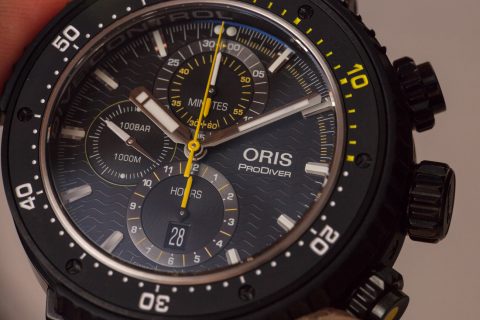 Oris ProDiver Dive Control 限量版手表动手
