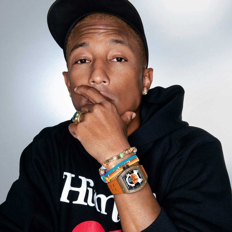 Pharrell用「颠覆」一词来形容他的音乐。 他的创作世界在于转移焦点，从意想不到