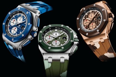 【SIHH 2019】 注入迷彩的Audemars Piguet Royal Oak Offshore Chronographs