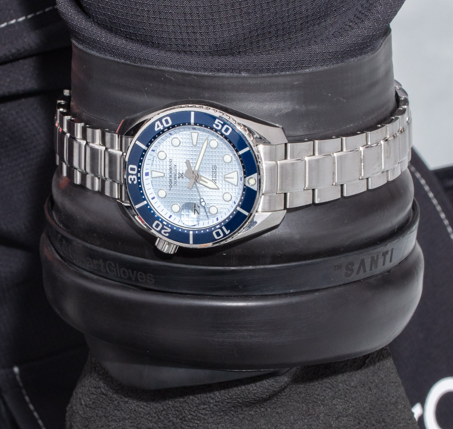 观看 Seiko Prospex Ice Diver 腕表的实战之旅