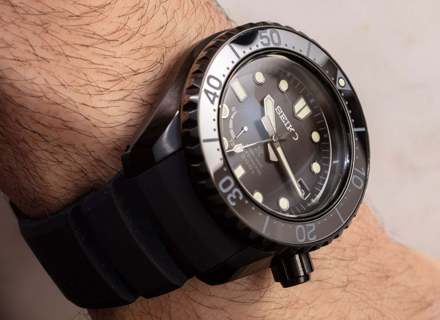 手表评论：Seiko Prospex LX SNR031 Titanium Diver