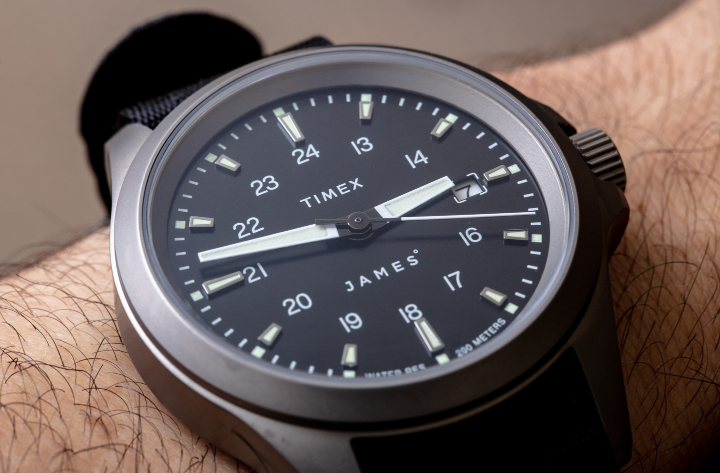 观看评论 + 采访：Timex Expedition North X The James Automatic Titanium