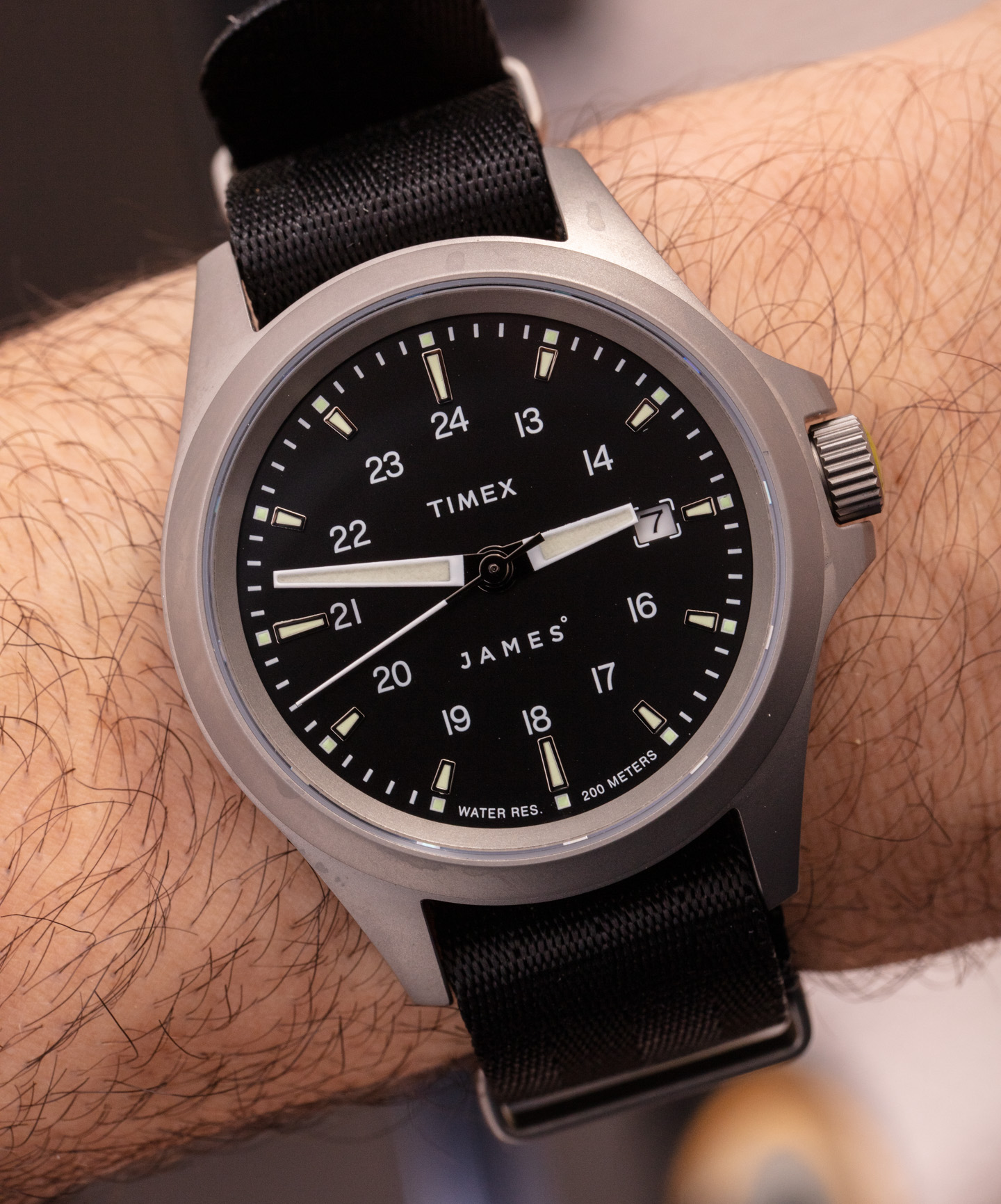 观看评论 + 采访：Timex Expedition North X The James Automatic Titanium