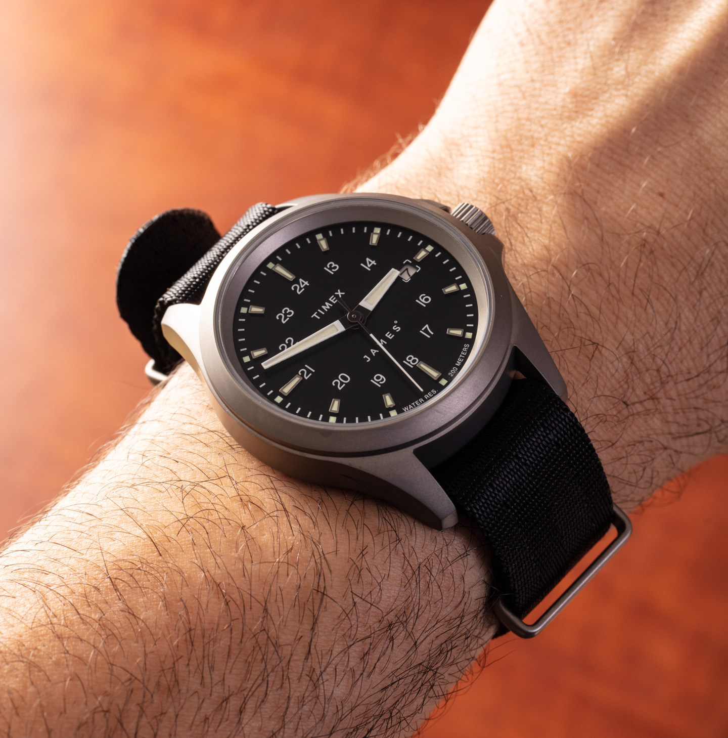 观看评论 + 采访：Timex Expedition North X The James Automatic Titanium