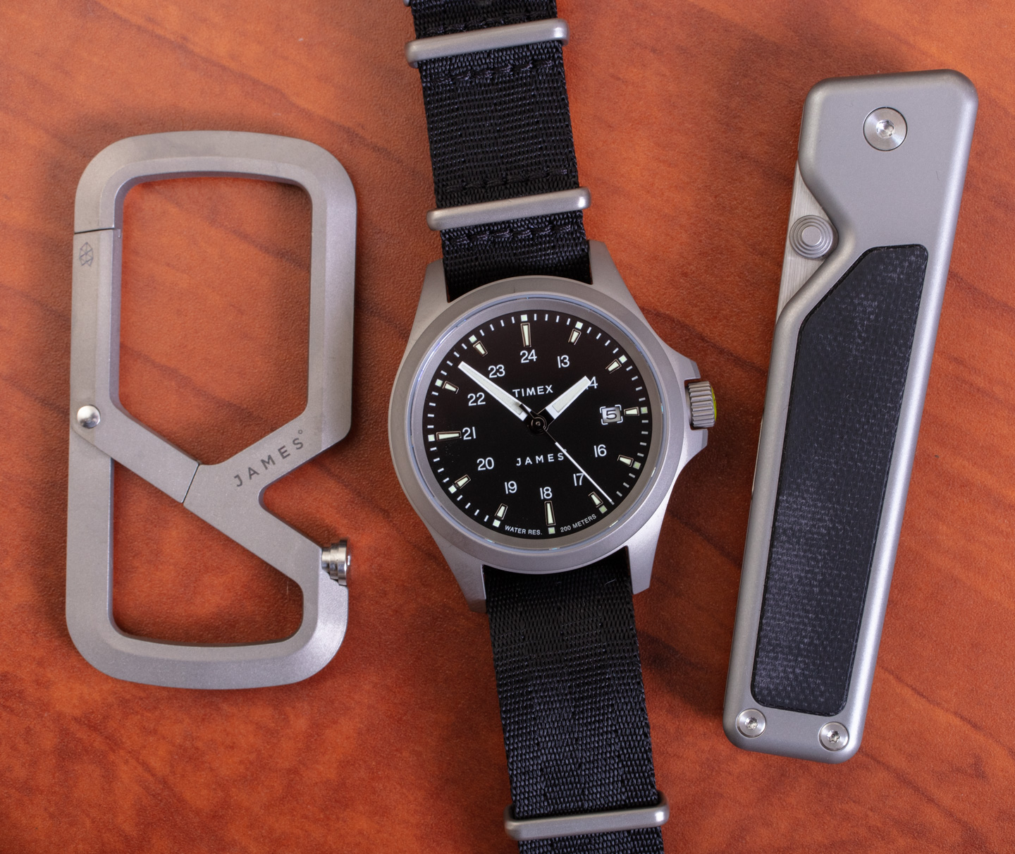 观看评论 + 采访：Timex Expedition North X The James Automatic Titanium