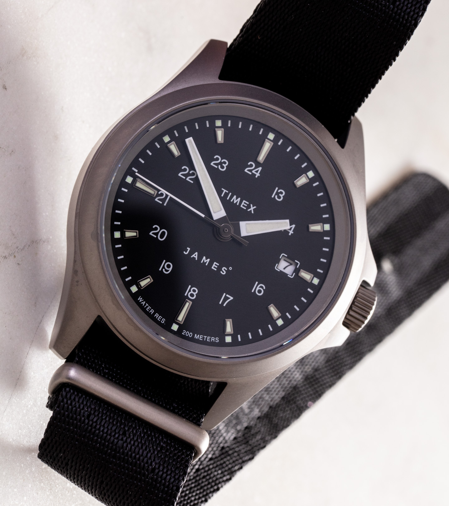 观看评论 + 采访：Timex Expedition North X The James Automatic Titanium