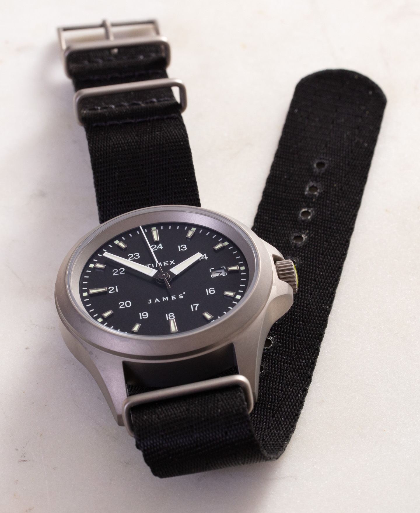 观看评论 + 采访：Timex Expedition North X The James Automatic Titanium