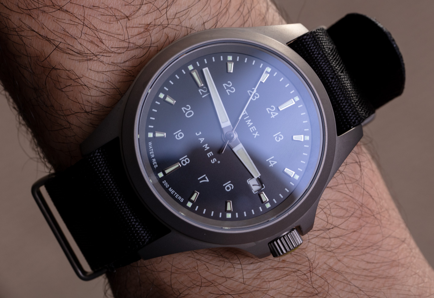 观看评论 + 采访：Timex Expedition North X The James Automatic Titanium