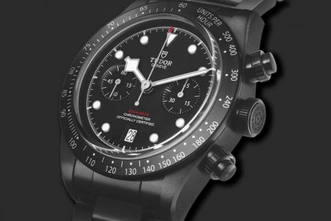 Tudor Black Bay Chrono Dark限量特别版腕表暗黑色调新鲜登场！