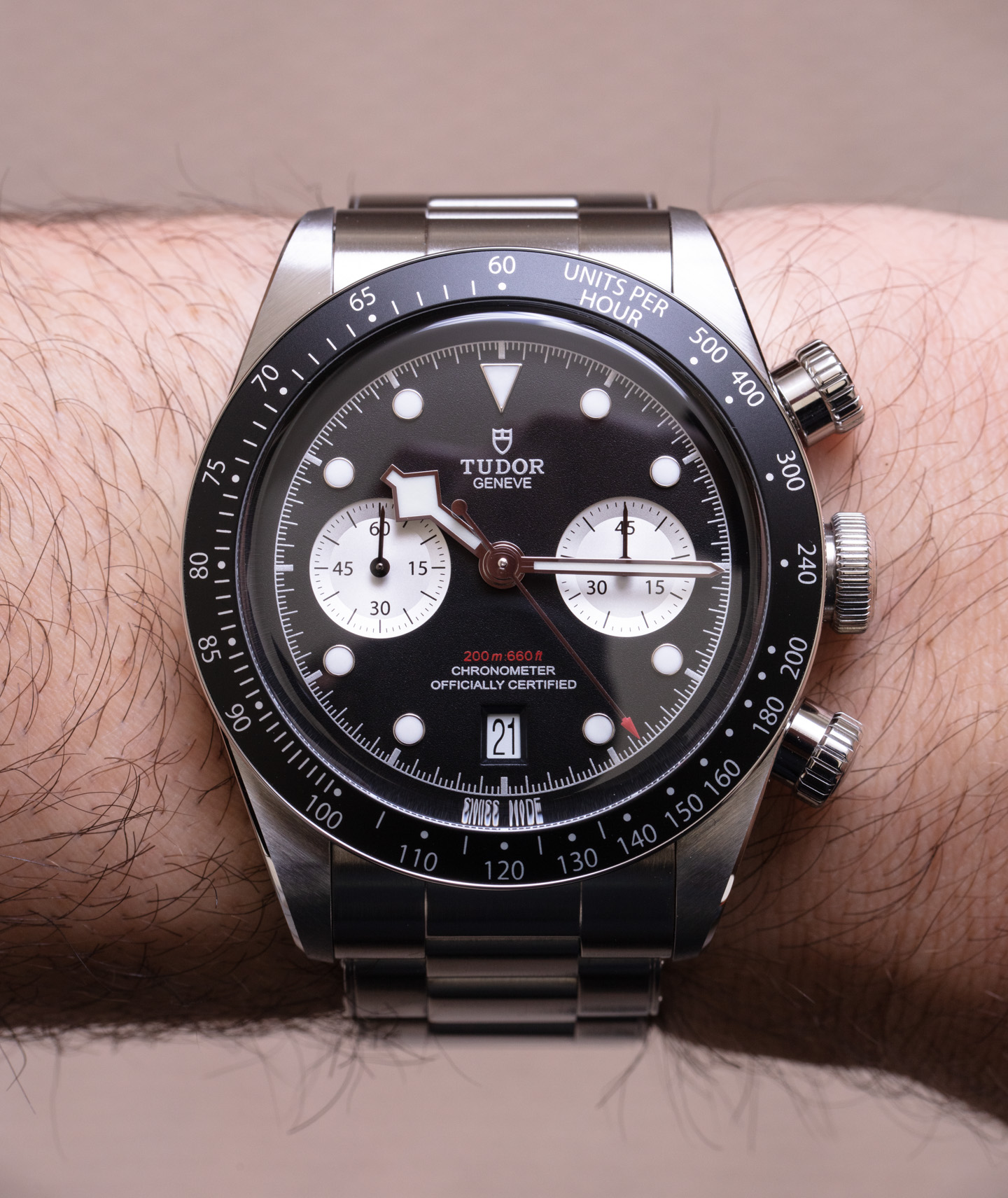 动手操作：帝舵 Black Bay Chrono M79360N 手表