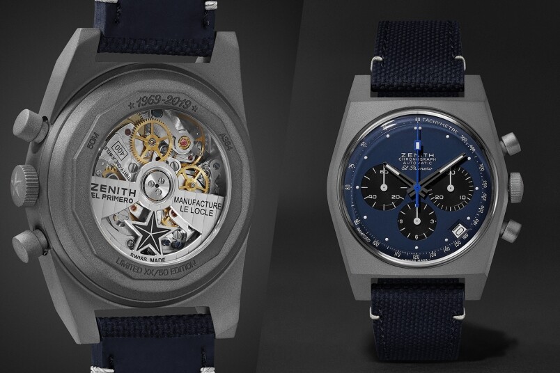 ZENITH x BAMFORD x MR PORTER El Primero Revival A384 Edge of Space