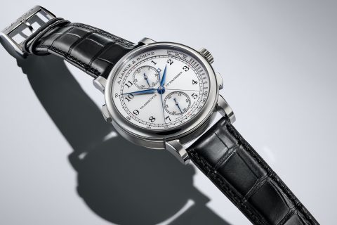 隆重推出A. Lange & Söhne 1815 Rattrapante，现为铂金