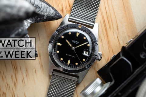 本周手表我的第一款复古潜水表