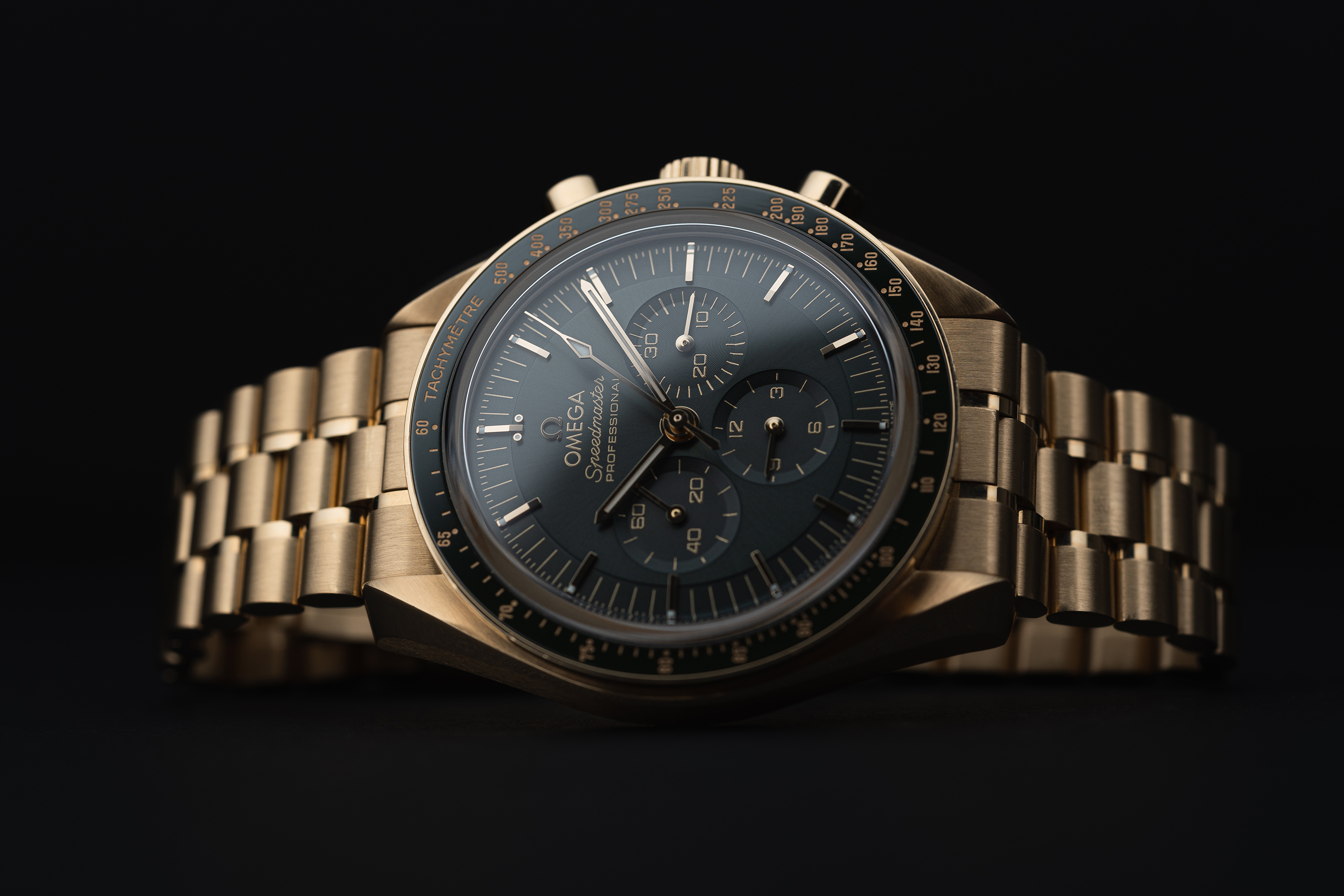 欧米茄 Moonshine Gold Speedmaster