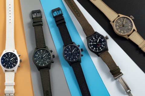 IWC 的壮志凌云系列是如何获得它的颜色的